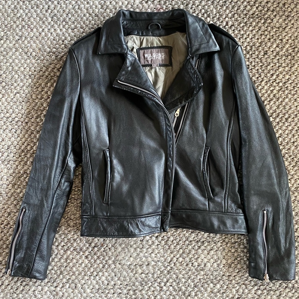 Wilson Real Leather Jacket L